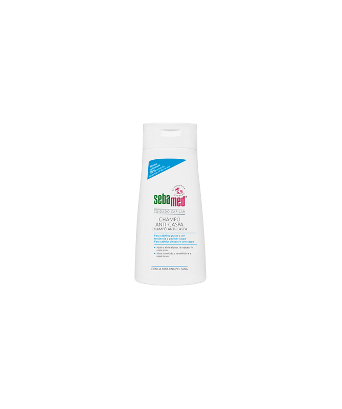 SEBAMED CHAMPU ANTICASPA 400 ML – foto del producto cada sebamed champu