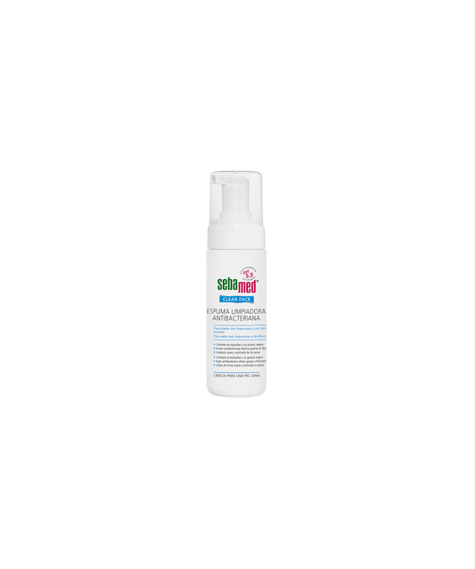 SEBAMED CLEAR FACE ESPUMA LIMPIAD.150 ML – foto del producto cada sebamed clear