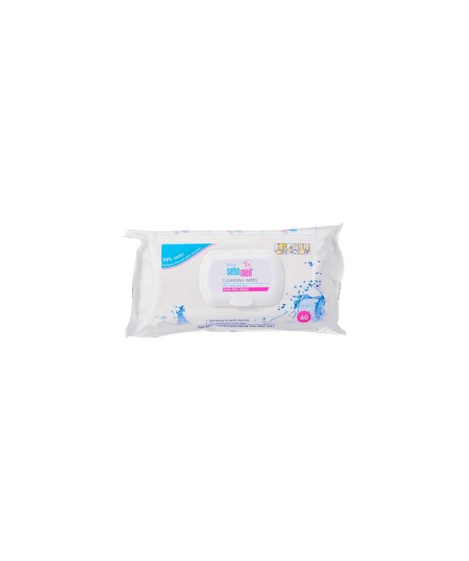 SEBAMED BABY TOALL LIMPIADORAS 60 UN – foto del producto cada sebamed baby
