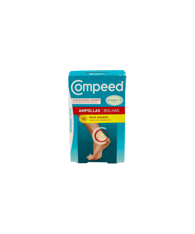 COMPEED AMPOLLAS MEDIANAS 10 UDS – foto del producto cada compeed ampollas