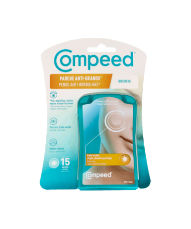 COMPEED PARCHE ANTIGRANOS DISCRETO 15UD – foto del producto cada compeed parche