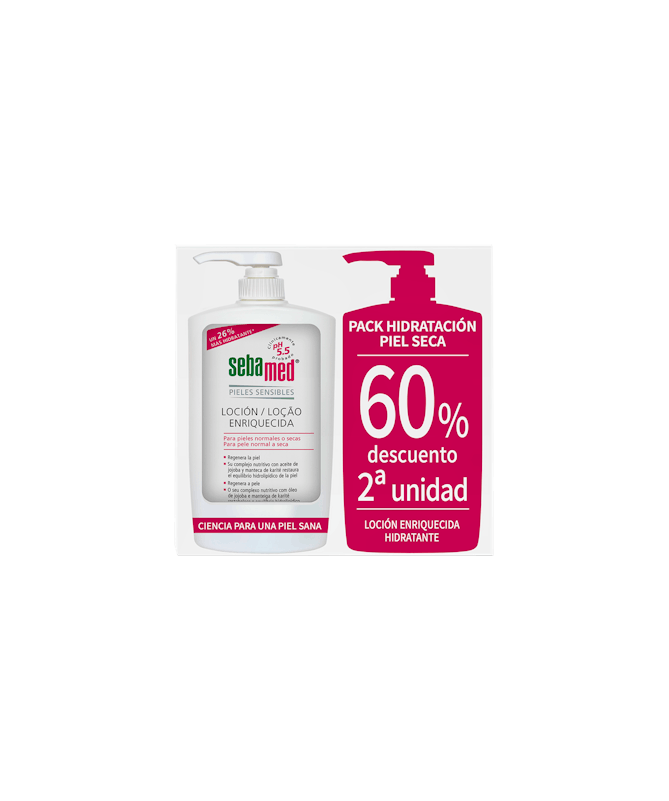 SEBAMED LOCION DUPLO 750M 2UD 60 DTO – foto del producto cada sebamed locion