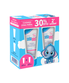 SEBAMED BABY CREMA BALSAMO 2X200 ML – foto del producto cada sebamed baby