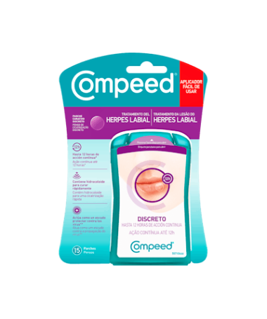 COMPEED CALENTURAS 15 PARCHES HIDROCOLOI – foto del producto cada compeed calenturas