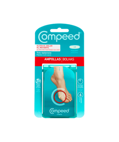 COMPEED AMPOLLAS PEQUEÑO 6 UND. – foto del producto cada compeed ampollas