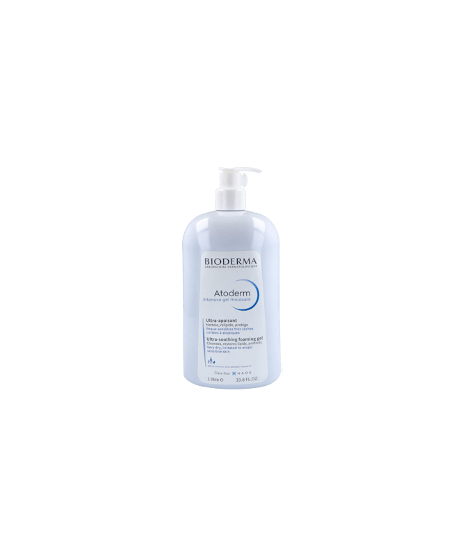 ATODERM INTENSIVE GEL MOUSANT BIODERM 1L – foto del producto cada atoderm intensive
