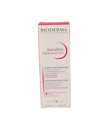 SENSIBIO DEFENSIVE RICH 40 ML – foto del producto cada sensibio defensive