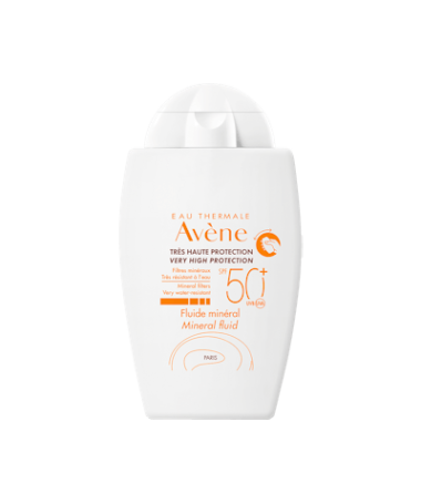 AVENE FLUIDO MINERAL FP 50+ 40 ML – foto del producto cada avene fluido