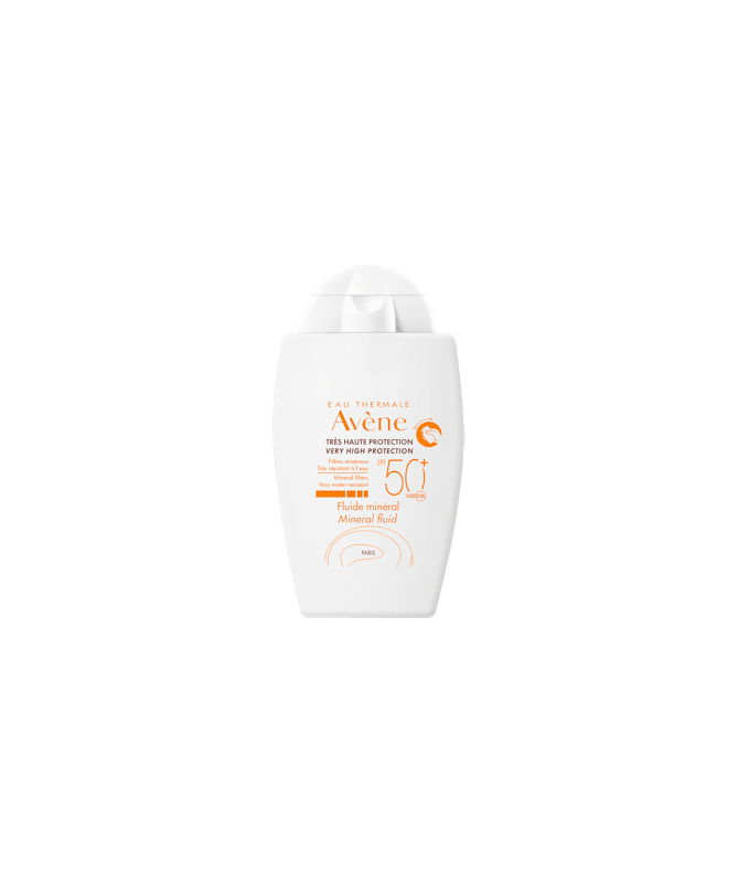 AVENE FLUIDO MINERAL FP 50+ 40 ML – foto del producto cada avene fluido