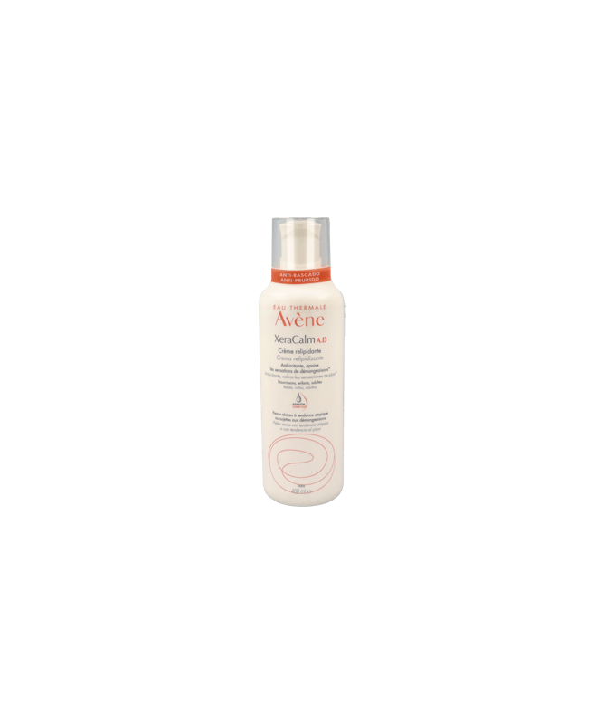AVENE XERACALM CREMA REPILIDIZANTE 400ML – foto del producto cada avene xeracalm