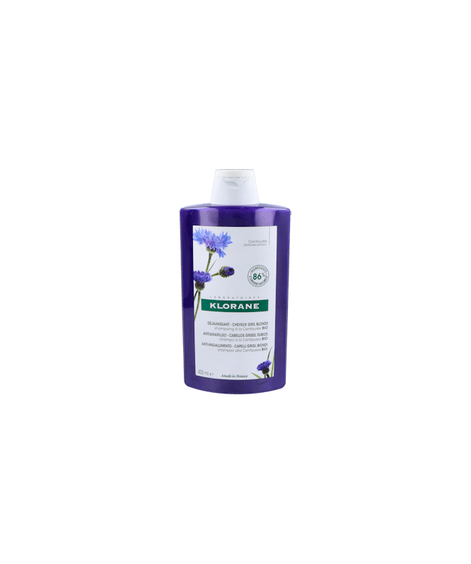 KLORANE CHAMPU CENTAUREA BIO 400 ML – foto del producto cada klorane champu