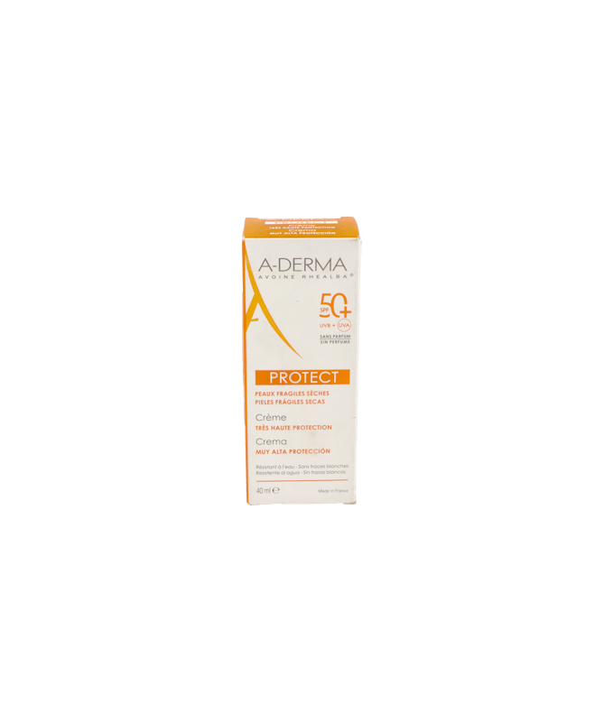 ADERMA PROTECT CREMA SIN PERF SPF50 40ML – foto del producto cada aderma protect
