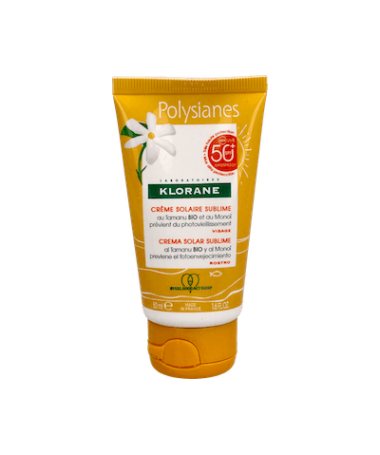KLORANE POLYSIANES CR SOLAR SPF50+ 50ML – foto del producto cada klorane polysianes