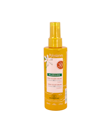 KLORANE POLYSIANES SP SOLAR SPF30 200ML – foto del producto cada klorane polysianes