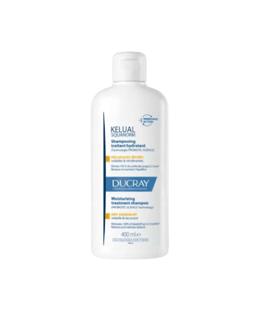 DUCRAY KELUAL SQUA CHAMPU CASPA SECA 400 – foto del producto cada ducray kelual