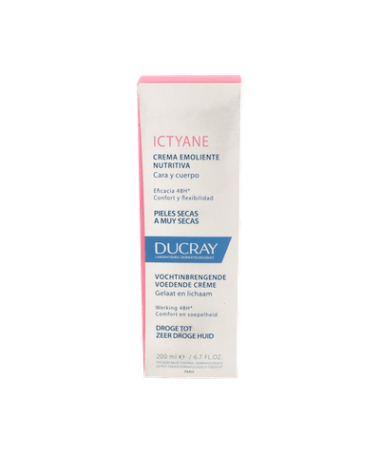 DUCRAY ICTYANE CREMA 200 ML – foto del producto cada ducray ictyane
