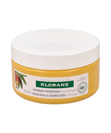 KLORANE MASCARILLA MANTECA MANGO 150 ML – foto del producto cada klorane mascarilla
