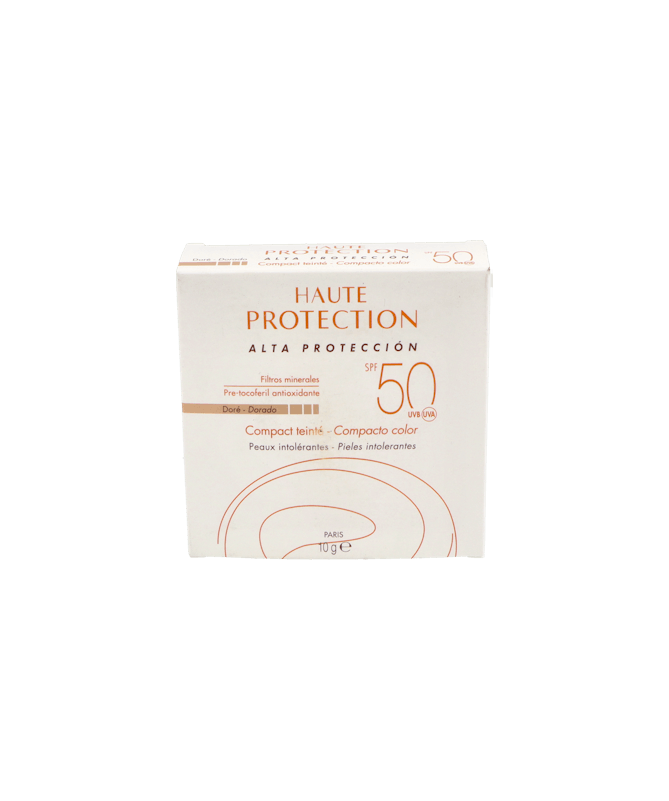 AVENE SOLAR SPF50 COMPACTO OIL FRE DORAD – foto del producto cada avene solar