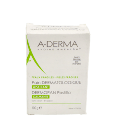 ADERMA DERMOPAN JABON AVENA PASTILLA 100 – foto del producto cada aderma dermopan