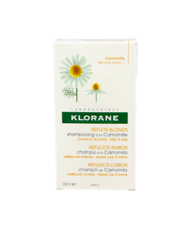 KLORANE CHAMPU CAMOMILA 200 ML – foto del producto cada klorane champu