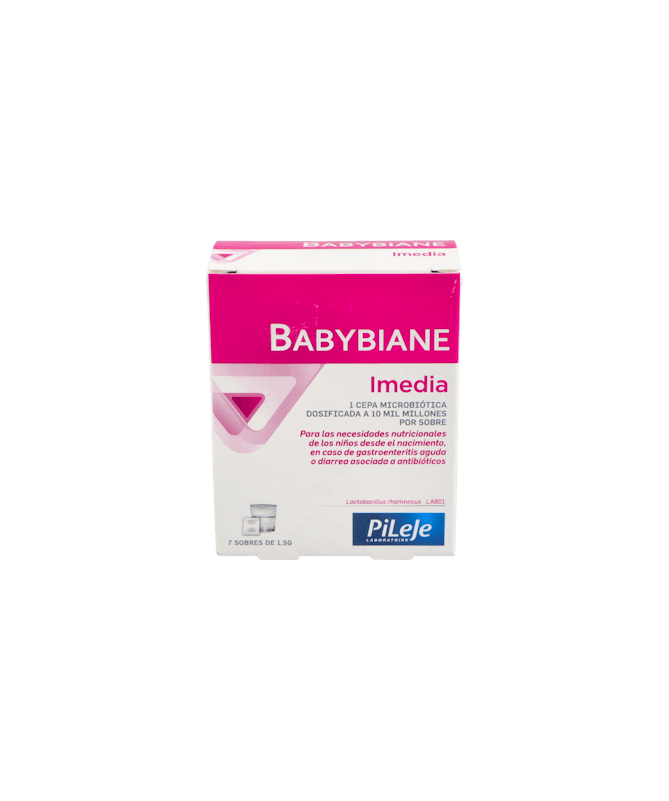 BABYBIANE 7 SOBRES 10.5G PILEJE – foto del producto cada babybiane sobres