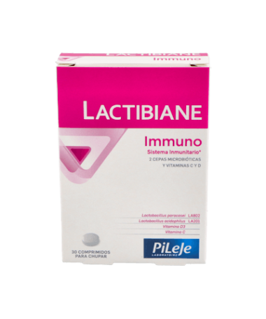 LACTIBIANE IMMUNO 30 COMP PARA CHUPAR – foto del producto cada lactibiane immuno