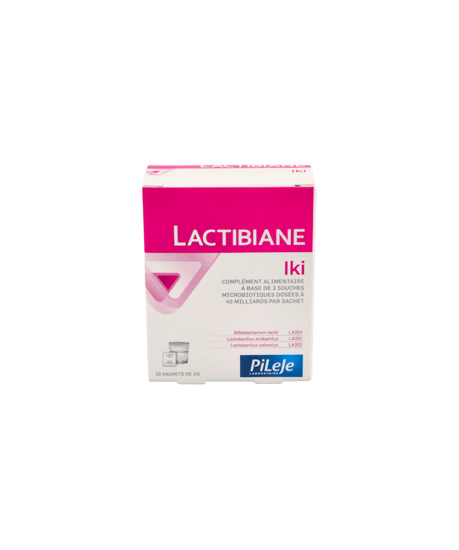 LACTIBIANE IKI 10 SOBRES – foto del producto cada lactibiane iki
