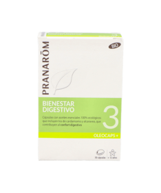 OLEOCAPS 3 BIENESTAR DIGESTIVO BIO 30CAP – foto del producto cada oleocaps bienestar
