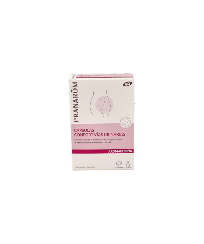 AROMAFEMINA CONFORT VIAS URINAR 30 CAPS – foto del producto cada aromafemina confort