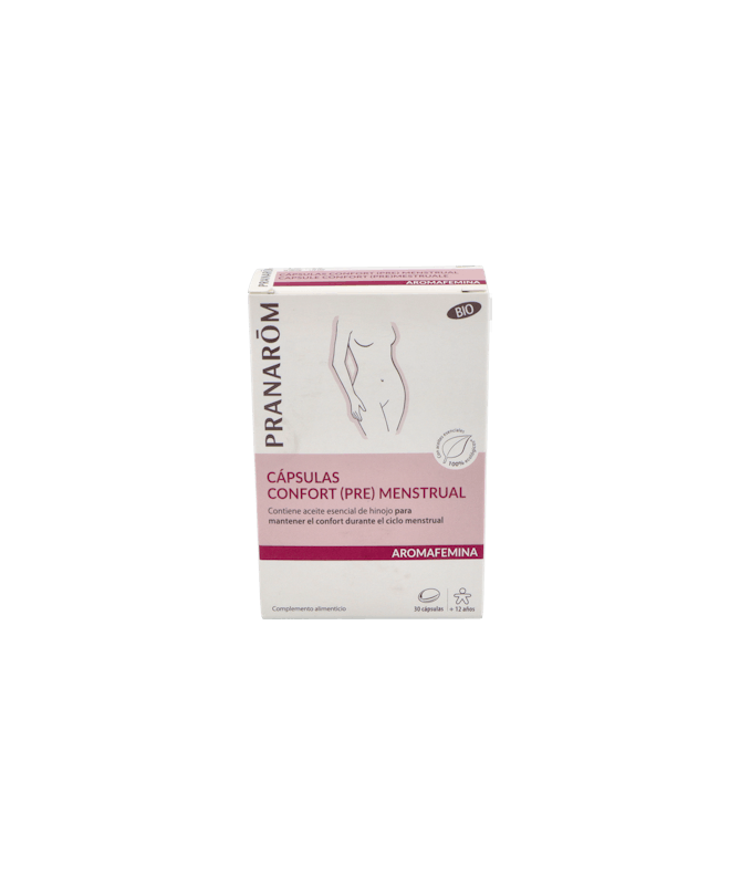 AROMAFENINA CONFORT PREMENSTRUAL 30 CAPS – foto del producto cada aromafenina confort