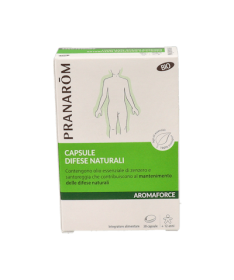 AROMAFORCE DEFENSAS NATURALES 30 CAPS – foto del producto cada aromaforce defensas