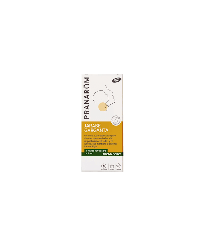 AROMAFORCE JARABE GARGANTA 150ML RAVINTS – foto del producto cada aromaforce jarabe