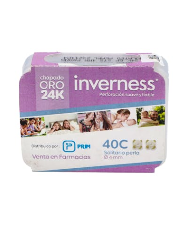 INVERNESS PENDIENTE 40C 24K SOLIT.PER 4M – foto del producto inverness pendiente 40c