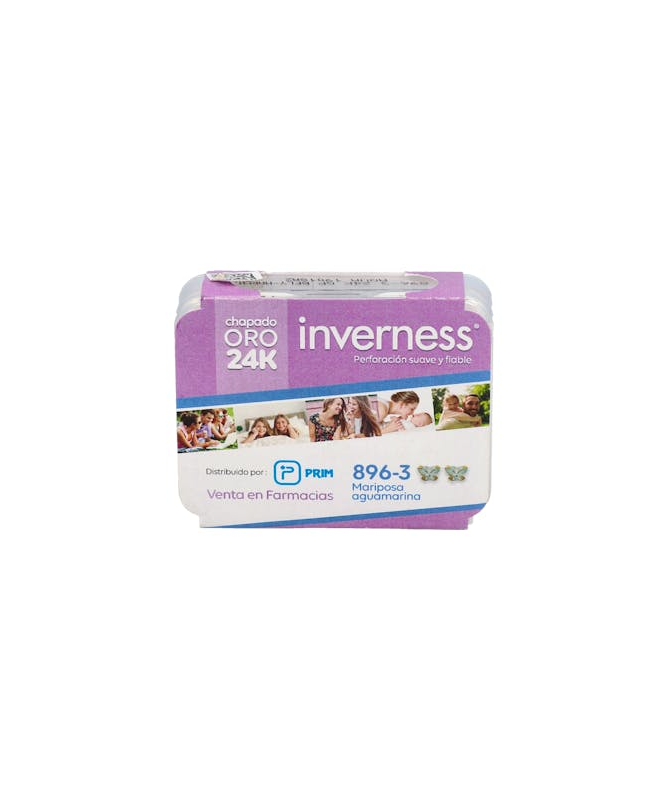INVERNESS PENDIENTE 896-3 24K MARIPOS AG – foto del producto inverness pendiente 896