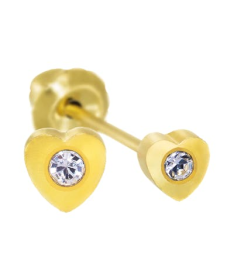 INVERNESS PENDIENTE 25C 24K CORAZ.DOR NA – foto del producto inverness pendiente 25c