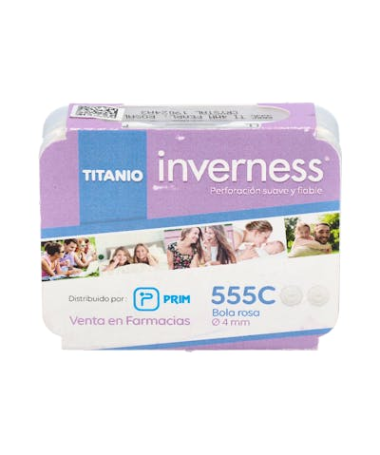 INVERNESS PENDIENTE 555C TIT BOLA ROSA 4 – foto del producto inverness pendiente 555c
