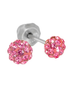 INVERNESS PENDIENTE 588C ACERO BOLA ROSA – foto del producto acero inverness pendiente