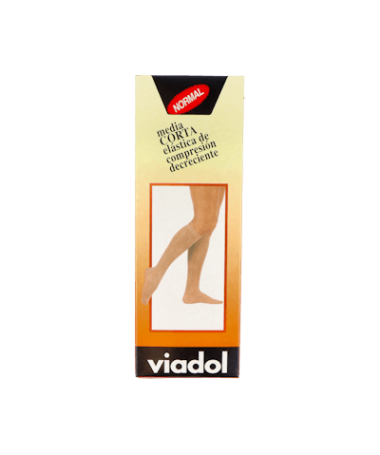 MEDIA CORTA VIADOL NORMAL BEIG T/PEQ – foto del producto media corta viadol