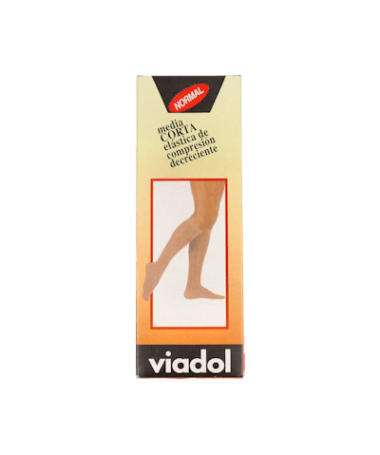 MEDIA CORTA VIADOL NORMAL BEIG T/EXTRA – foto del producto media corta viadol