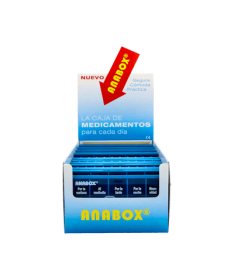 ANABOX PASTILLERO DIARIO I3101 1 UN – foto del producto cada anabox pastillero
