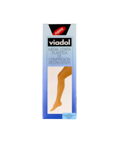 MEDIA CORTA VIADOL FUERTE BEIG T/PEQ – foto del producto media corta viadol