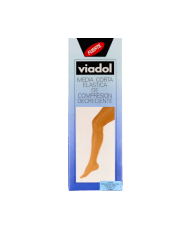 MEDIA CORTA VIADOL FUERTE BEIG T/GDE – foto del producto media corta viadol