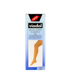 MEDIA CORTA VIADOL FUERTE BEIG T/EXTRA – foto del producto media corta viadol