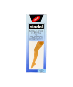 MEDIA LARGA VIADOL FUERTE BEIG T/MED – foto del producto media larga viadol