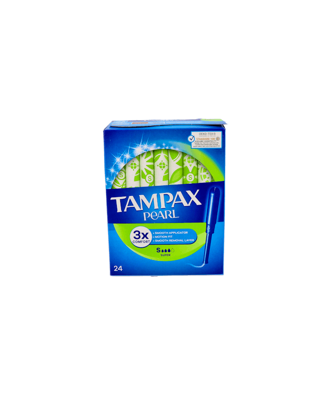 TAMPONES TAMPAX PEARL SUPER 24 UNIDADES – foto del producto tampones tampax pearl