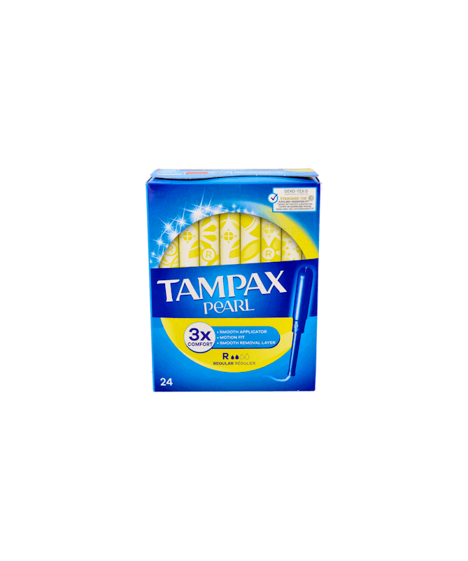 TAMPONES TAMPAX PEARL REGULAR 24 UDS – foto del producto tampones tampax pearl