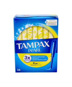 TAMPONES TAMPAX PEARL REGULAR 24 UDS – foto del producto tampones tampax pearl