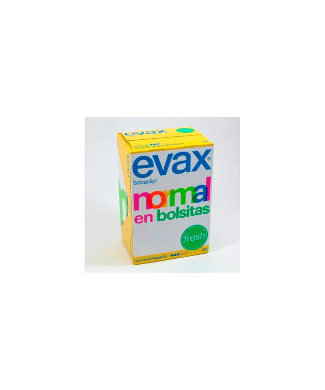 SALVASLIP EVAX FLEXI FRESH 40 UNIDADES – foto del producto cada salvaslip evax
