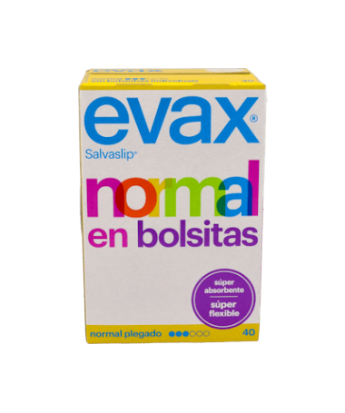 EVAX SALVASLIP FLEXIBLES 40 UDS – foto del producto cada evax salvaslip