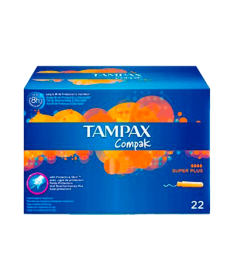 TAMPAX COMPAK SUPERPLUS 26 UNIDADES – foto del producto tampax compak superplus